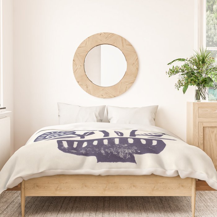 Native Flowers Duvet Cover Gallery Image 3