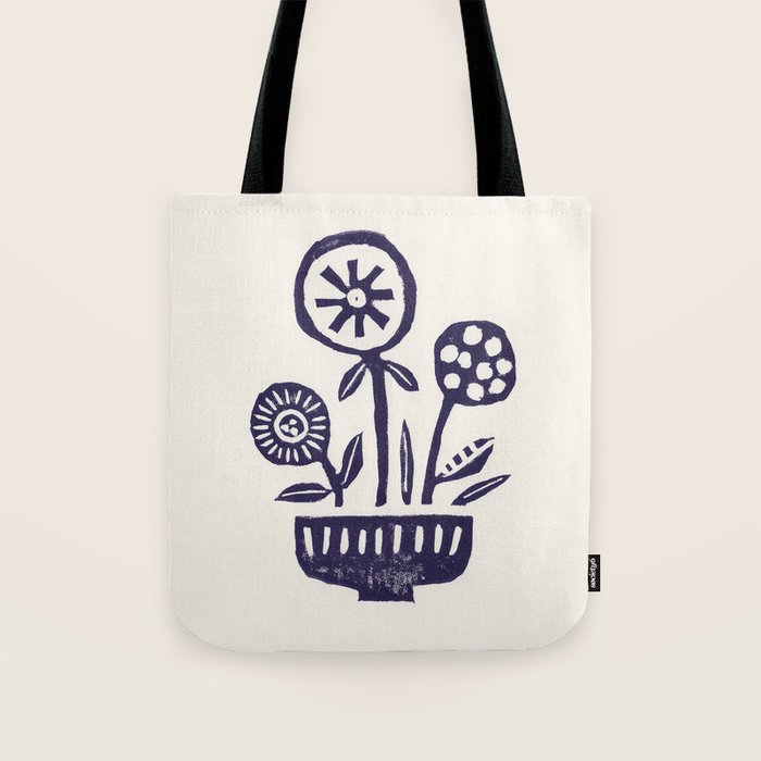 Native Flowers Tote Bag Gallery Image 1