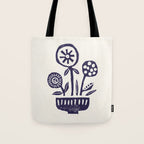 Native Flowers Tote Bag Gallery Image 1