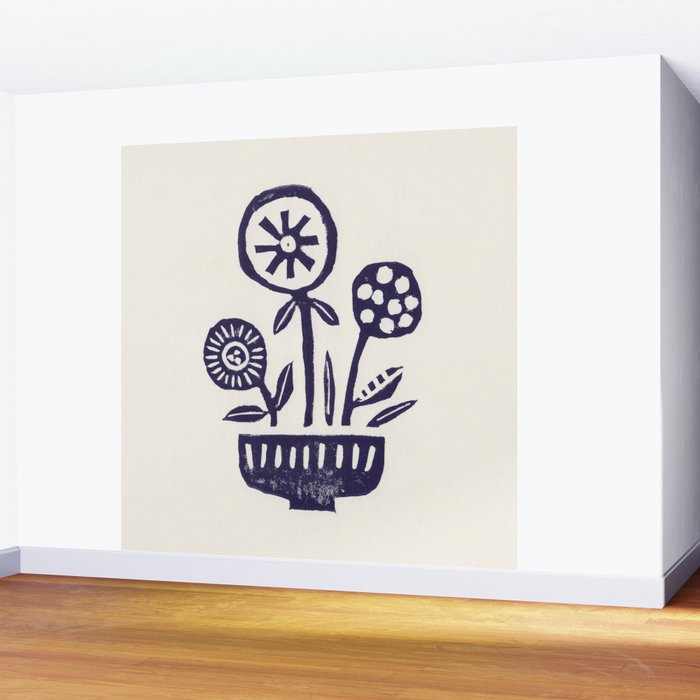 Native Flowers Wall Mural Gallery Image 2