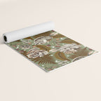 Mushrooms in moon forest G Yoga Mat Gallery Image 2