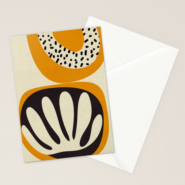 mid century matisse art Stationery Card Gallery Image 2