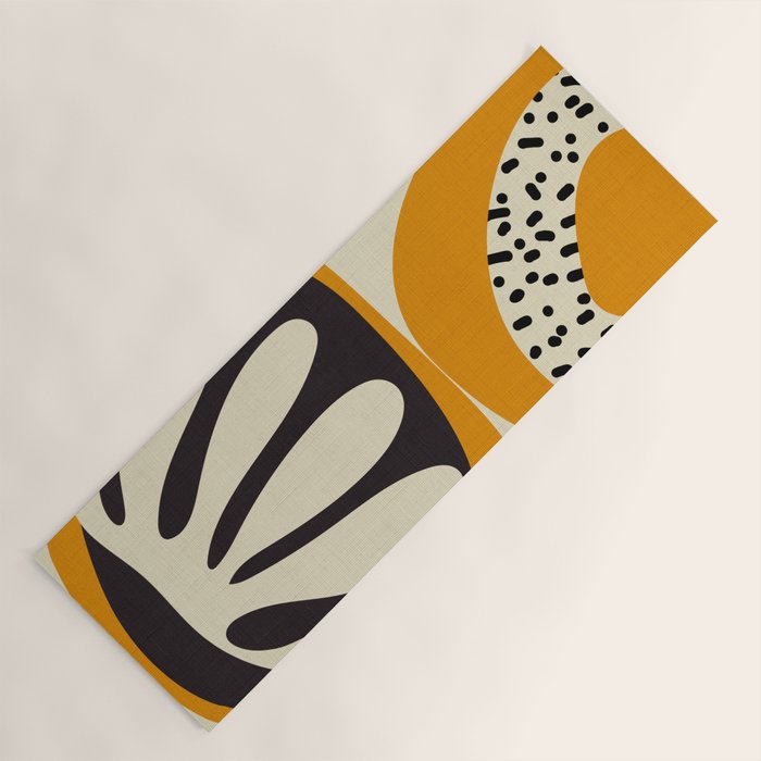 mid century matisse art Yoga Mat Gallery Image 1