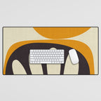 mid century matisse art Desk Mat Gallery Image 1
