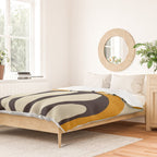 mid century matisse art Duvet Cover Gallery Image 2