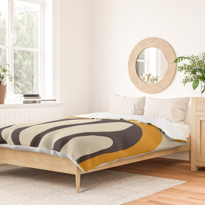 mid century matisse art Duvet Cover Gallery Image 2