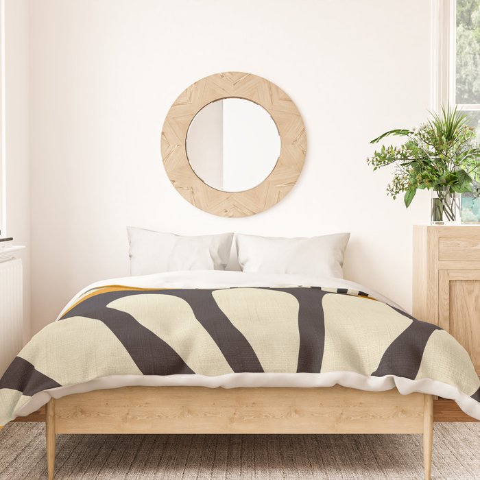 mid century matisse art Duvet Cover Gallery Image 3