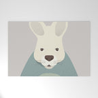 Whimsy Kangaroo, Animal Portrait Welcome Mat Gallery Image 1