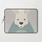 Whimsy Kangaroo, Animal Portrait Laptop Sleeve Gallery Image 1