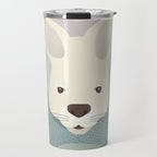 Whimsy Kangaroo, Animal Portrait Travel Mug Gallery Image 1