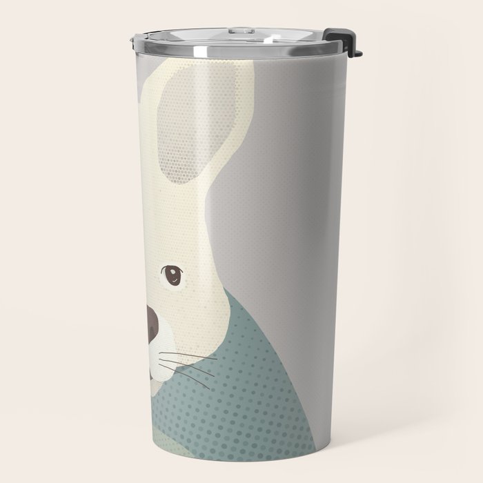 Whimsy Kangaroo, Animal Portrait Travel Mug Gallery Image 2