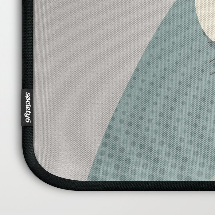 Whimsy Kangaroo, Animal Portrait Laptop Sleeve Gallery Image 3