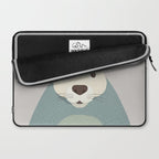Whimsy Kangaroo, Animal Portrait Laptop Sleeve Gallery Image 2