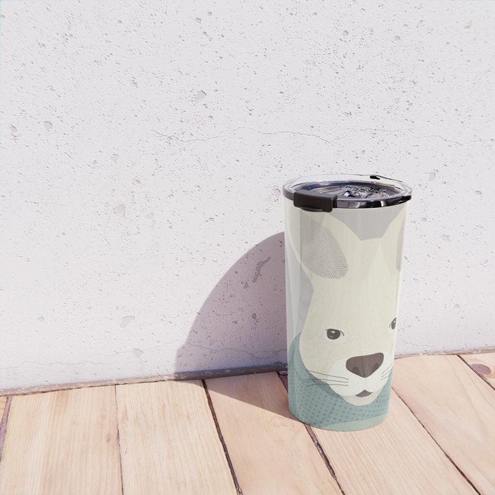 Whimsy Kangaroo, Animal Portrait Travel Mug Gallery Image 4