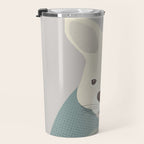 Whimsy Kangaroo, Animal Portrait Travel Mug Gallery Image 3