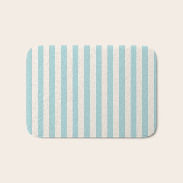 Amalfi Stripes - Amalfi Coast Cocktails Bath Mat Gallery Image 1