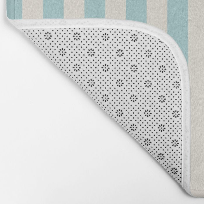 Amalfi Stripes - Amalfi Coast Cocktails Bath Mat Gallery Image 2