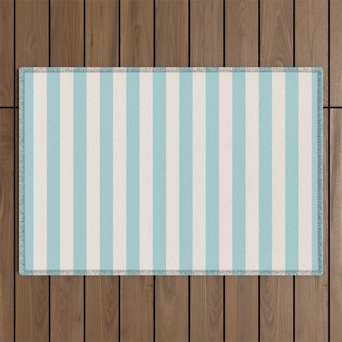 Amalfi Stripes - Amalfi Coast Cocktails Outdoor Rug Gallery Image 1