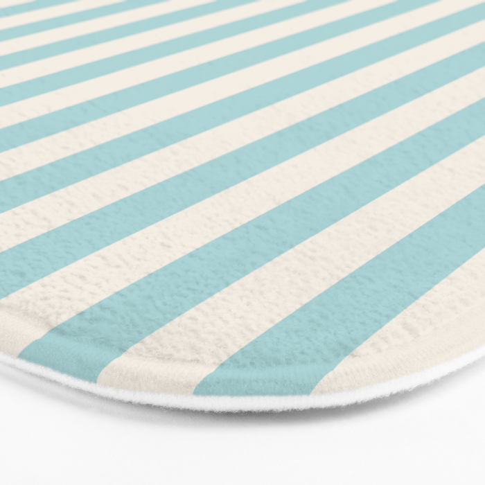 Amalfi Stripes - Amalfi Coast Cocktails Bath Mat Gallery Image 3