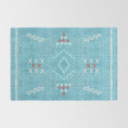 Casablanca Aqua Kilim Rug Gallery Image 2