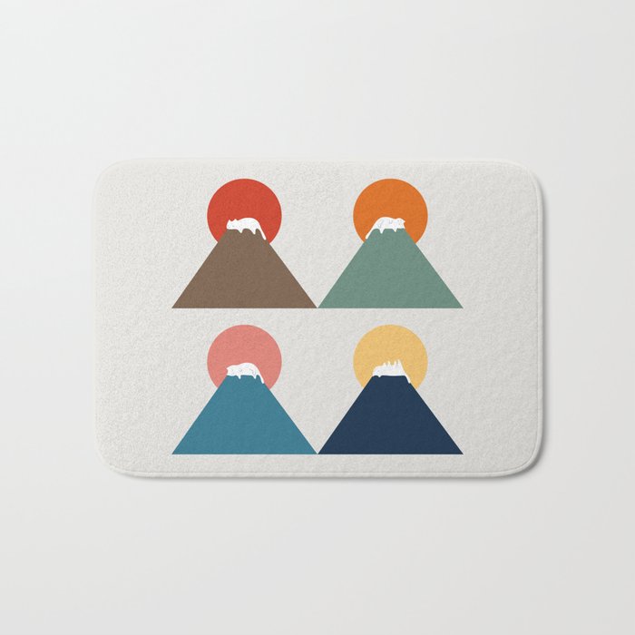 Cat Landscape 26 Bath Mat Gallery Image 1