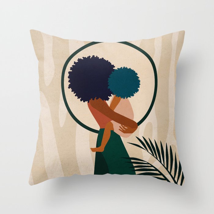 Stay Home No. 3 Throw Pillow Gallery Image 6
