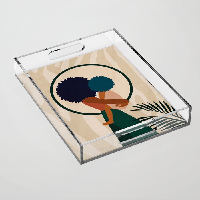 Stay Home No. 3 Acrylic Tray Gallery Image 1