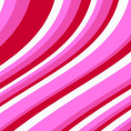 Wavy Stripes XVII - Y2K Pink and Red Coffee Mug Gallery Image 2