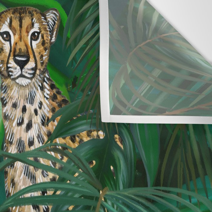 Jungle Cheetah Prints Wall Tapestry Gallery Image 3