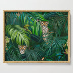 Jungle Cheetah Prints Serving Tray Gallery Image 1