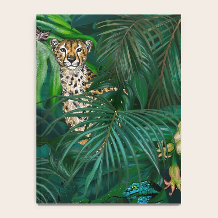 Jungle Cheetah Prints Notebook Gallery Image 4
