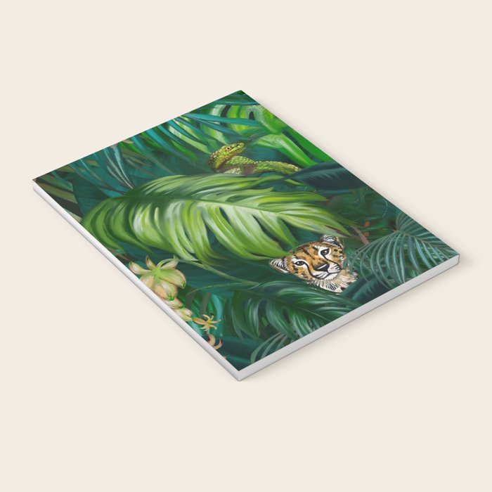 Jungle Cheetah Prints Notebook Gallery Image 3