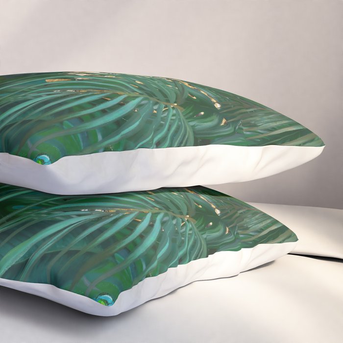 Jungle Cheetah Prints Pillow Sham Gallery Image 3