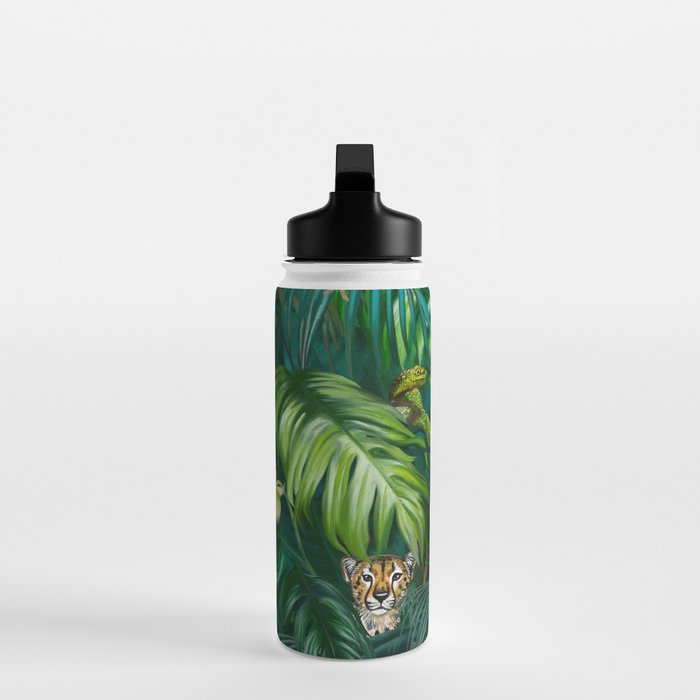 Jungle Cheetah Prints Water Bottle Gallery Image 3