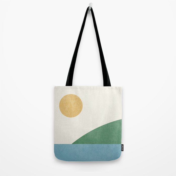 Sunny Landscape Tote Bag Gallery Image 2