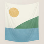Sunny Landscape Wall Tapestry Gallery Image 4