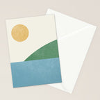 Sunny Landscape Stationery Card Gallery Image 2