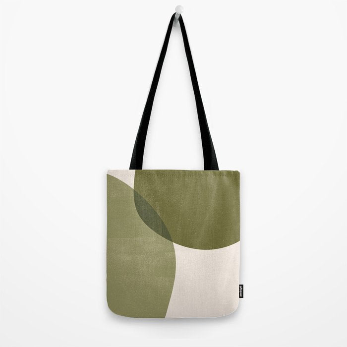 Minimal Semicircles Tote Bag Gallery Image 2