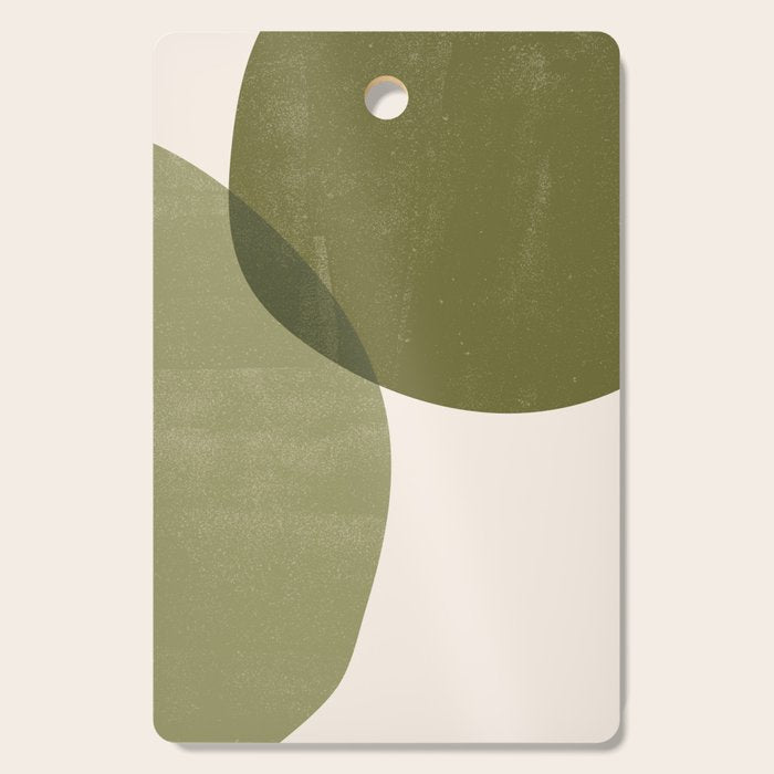 Minimal Semicircles Cutting Board Gallery Image 1