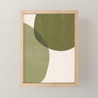 Minimal Semicircles Mini Art Print Gallery Image 1