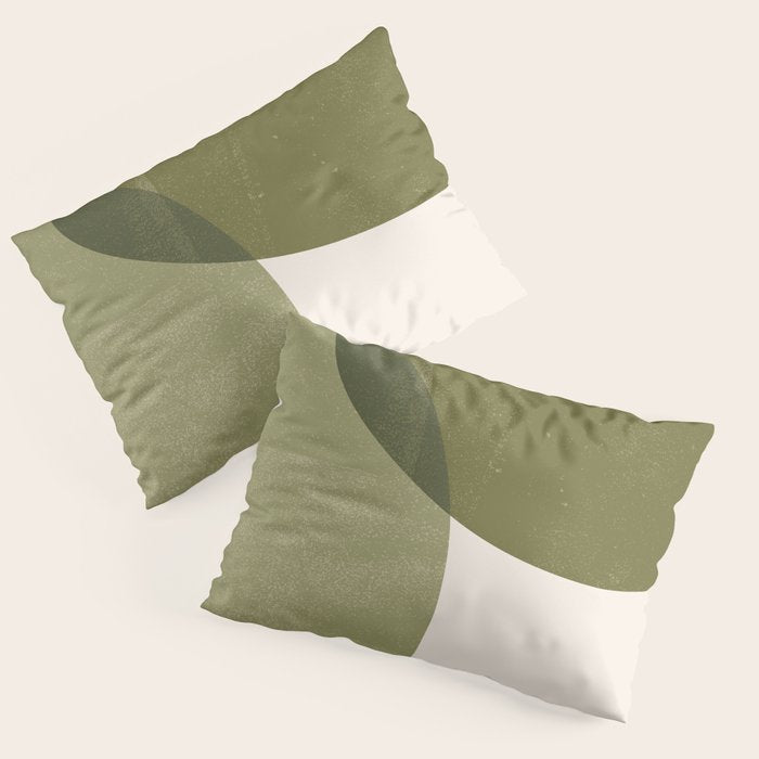 Minimal Semicircles Pillow Sham Gallery Image 3
