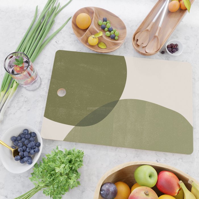 Minimal Semicircles Cutting Board Gallery Image 2