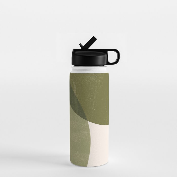 Minimal Semicircles Water Bottle Gallery Image 1