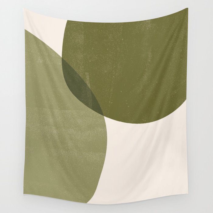 Minimal Semicircles Wall Tapestry Gallery Image 4