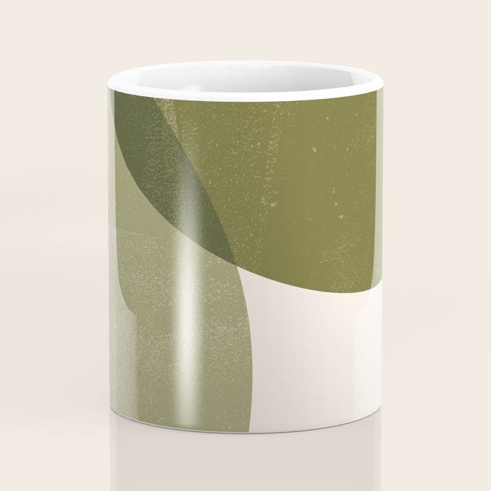 Minimal Semicircles Coffee Mug Gallery Image 4