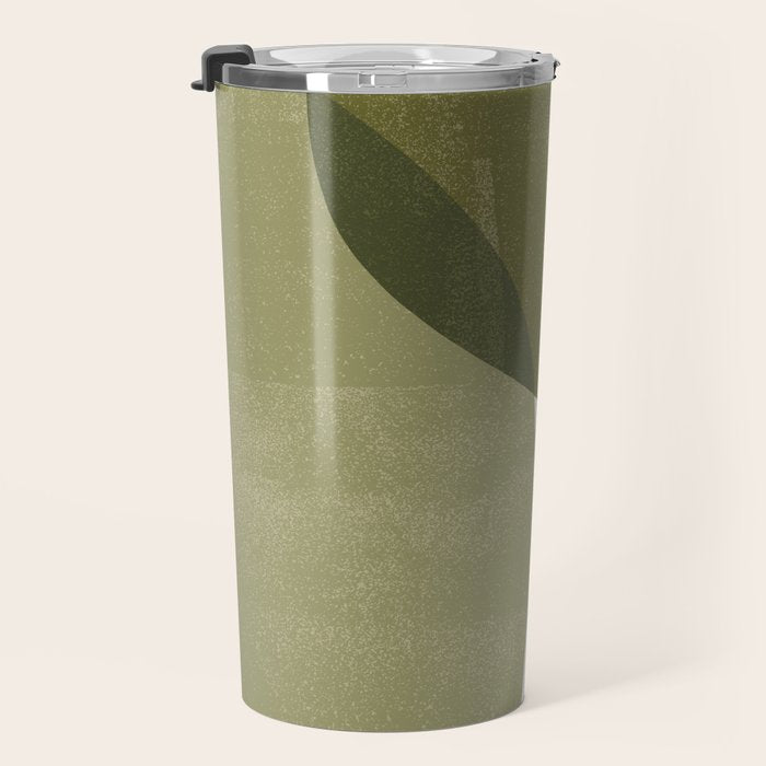 Minimal Semicircles Travel Mug Gallery Image 3