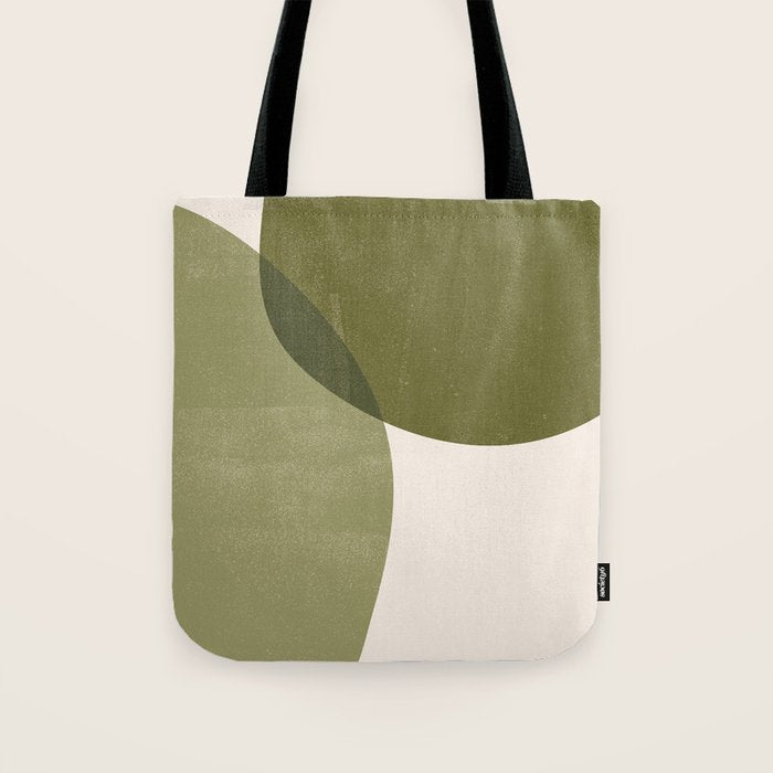 Minimal Semicircles Tote Bag Gallery Image 1