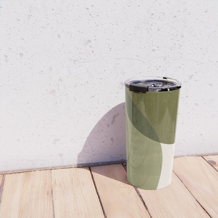 Minimal Semicircles Travel Mug Gallery Image 4