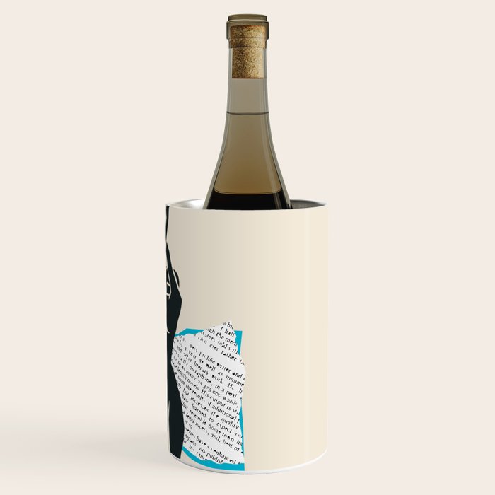 Abstract women body collage art illustration Wine Chiller Gallery Image 3
