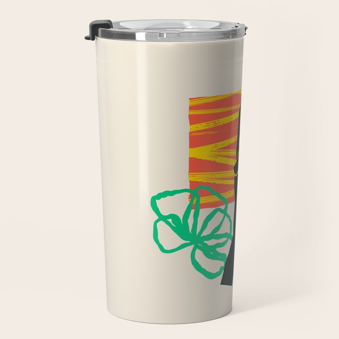Abstract women body collage art illustration Travel Mug Gallery Image 3